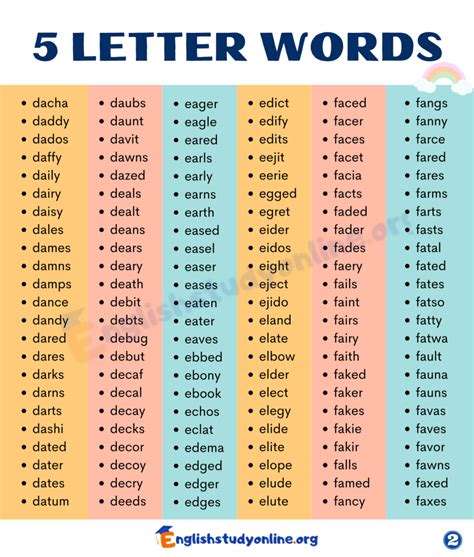 5 Letter Words Ending in LIO